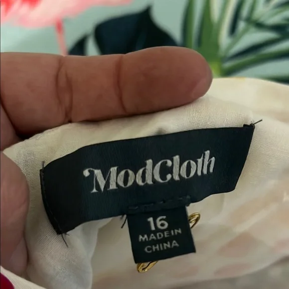 Modcloth rainbow polkadot dress - Picture 3 of 3